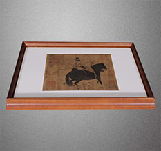 龙川书画装裱配框服务案例