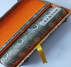 龙川书画装裱案例